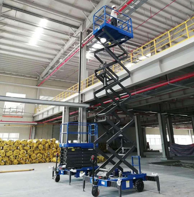 深圳助力行走剪叉式高空作业平台