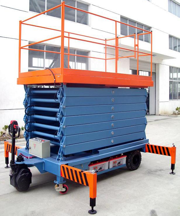 深圳助力行走剪叉式高空作业平台